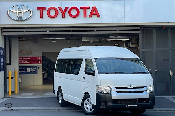 2018 Toyota Hiace SLWB in White