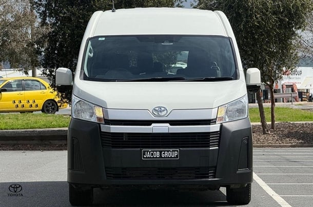 2019 Toyota Hiace SLWB in White