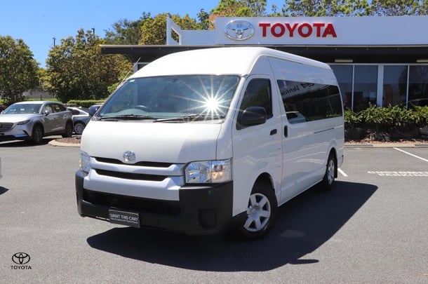 2017 Toyota Hiace SLWB in White