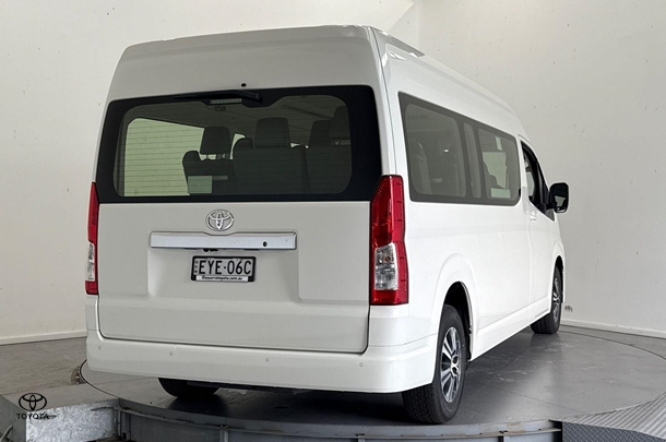 2022 Toyota Hiace SLWB in White