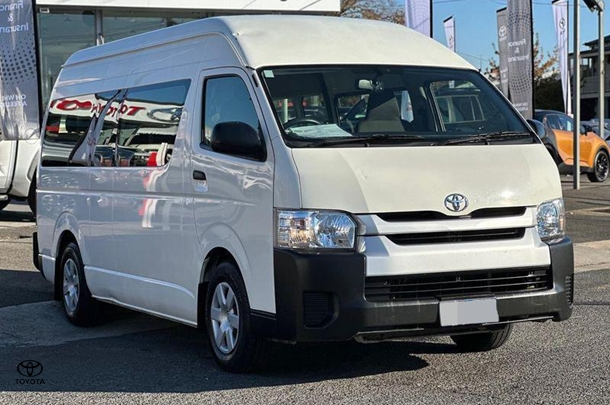 2018 Toyota Hiace SLWB in White