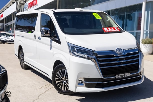2023 Toyota Granvia VX in White