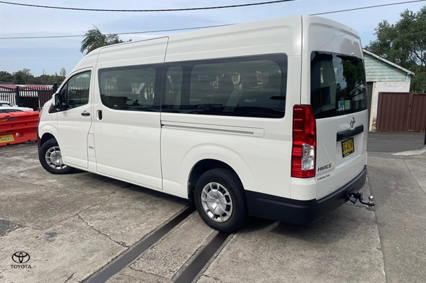 2023 Toyota Hiace Commuter in White