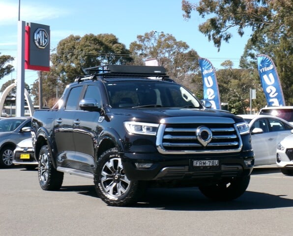 2020 GWM Ute Cannon-L in Black