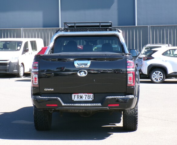 2020 GWM Ute Cannon-L in Black