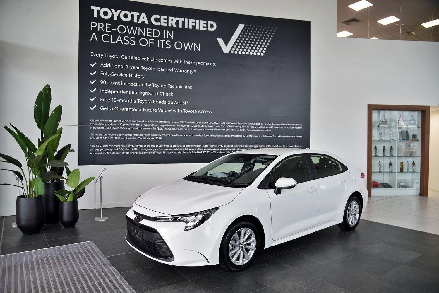 Image of 2024 Toyota Corolla Sedan Ascent Sport