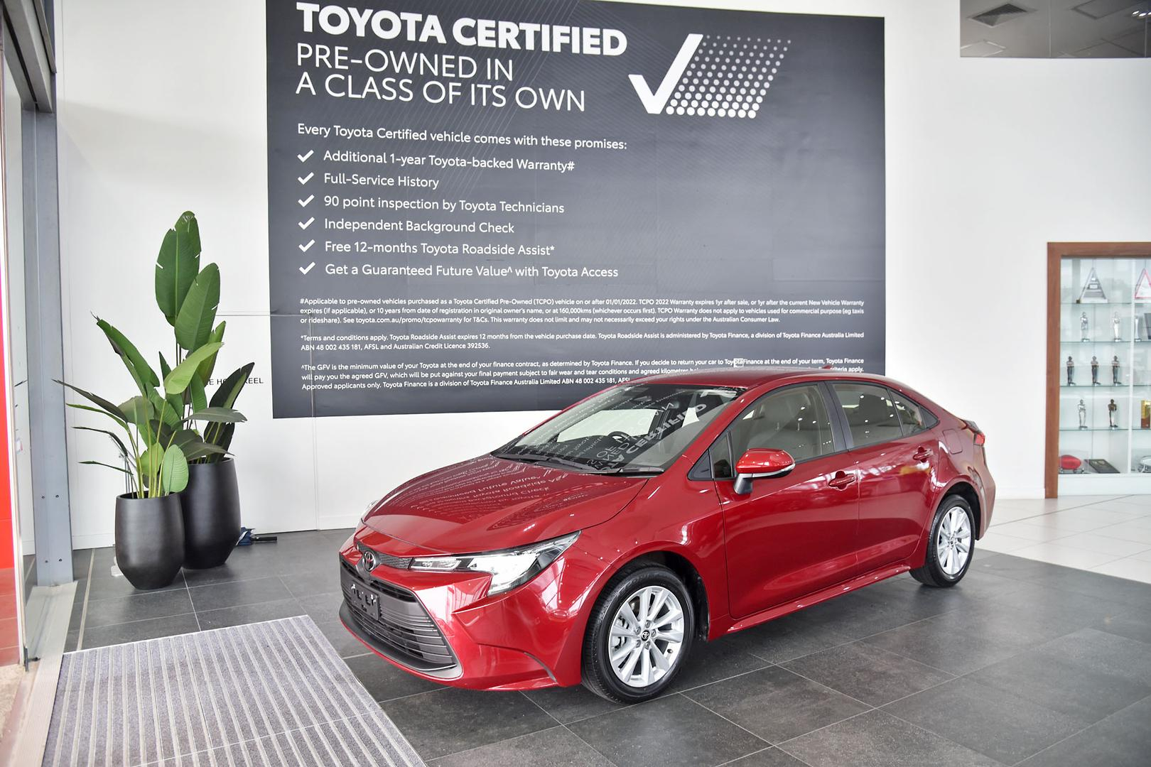 Image of 2024 Toyota Corolla Sedan Ascent Sport