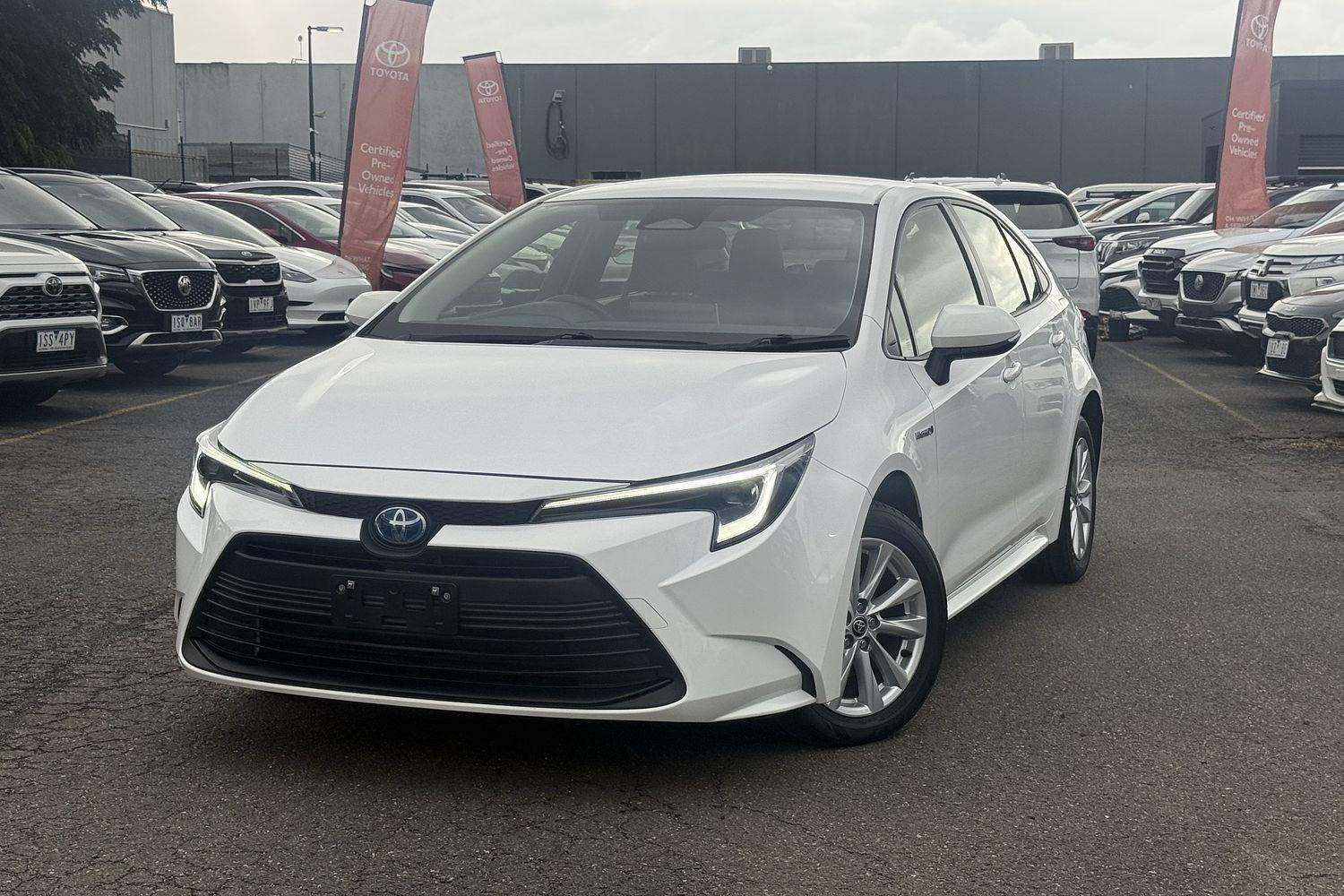 Image of 2024 Toyota Corolla Sedan Hybrid Ascent Sport
