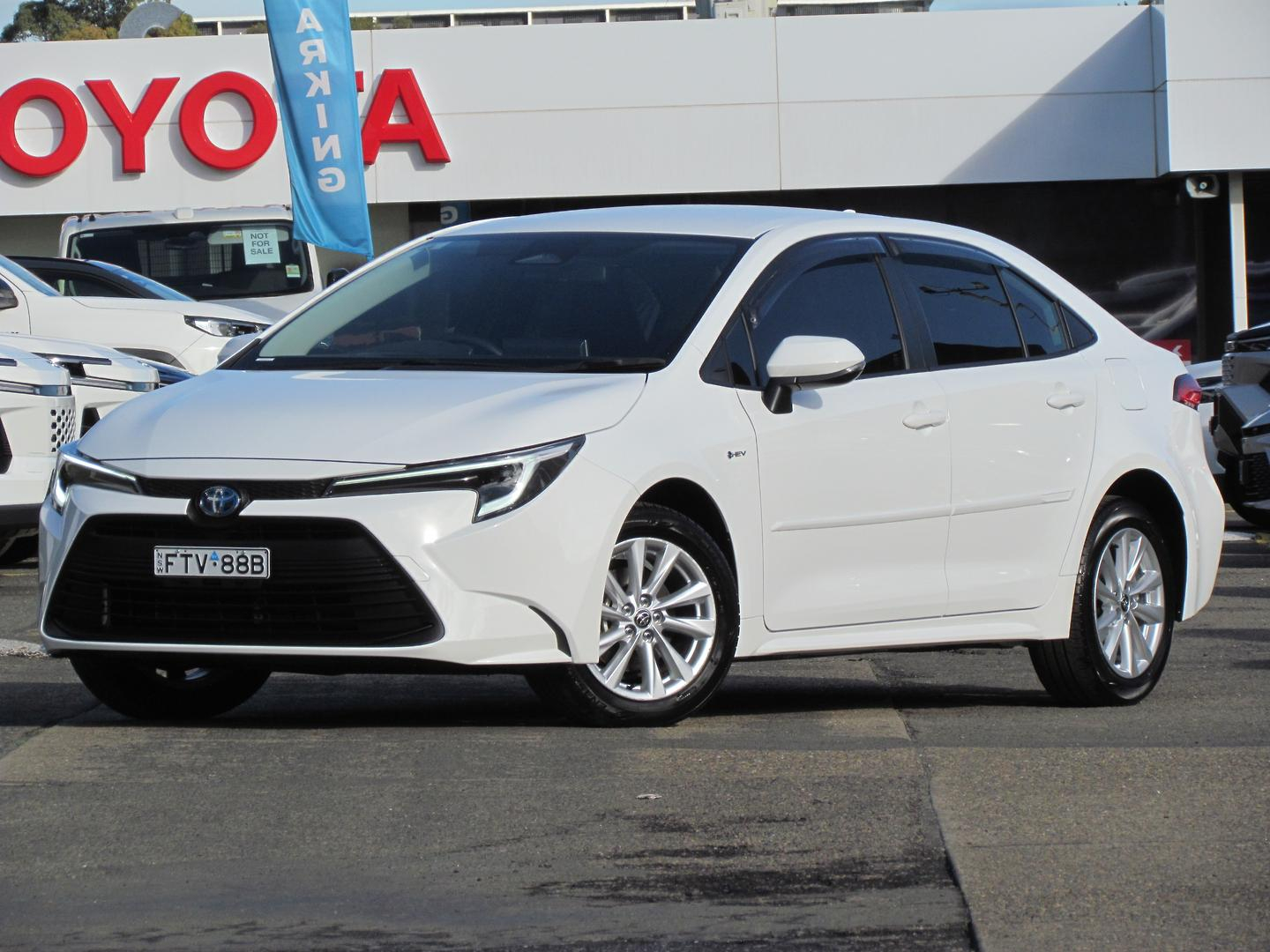 Image of 2025 Toyota Corolla Sedan Hybrid Ascent Sport