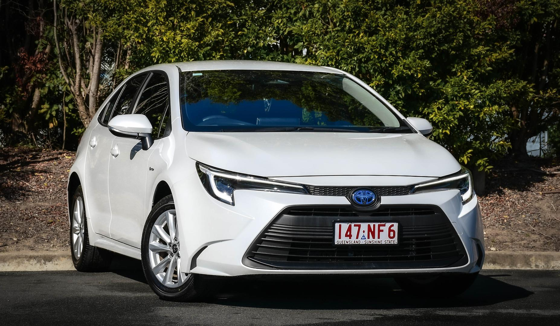 Image of 2025 Toyota Corolla Sedan Hybrid Ascent Sport