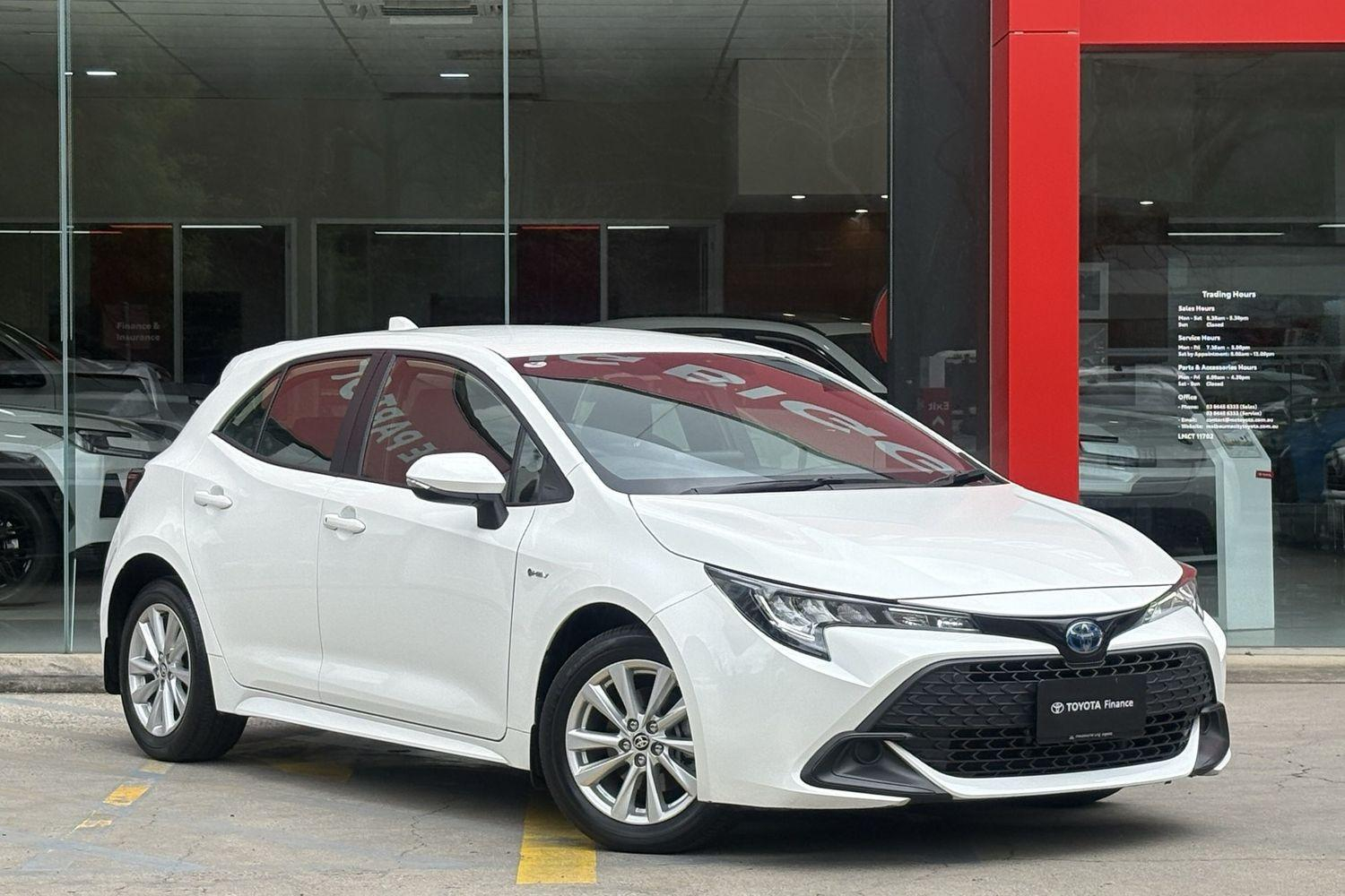 Image of 2024 Toyota Corolla Hatch Hybrid Ascent Sport