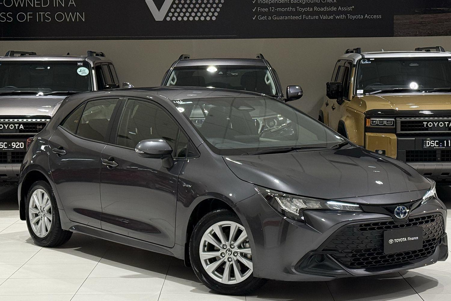 Image of 2025 Toyota Corolla Hatch Hybrid Ascent Sport