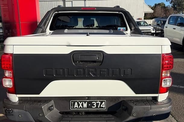 2018 Holden Colorado Storm in White