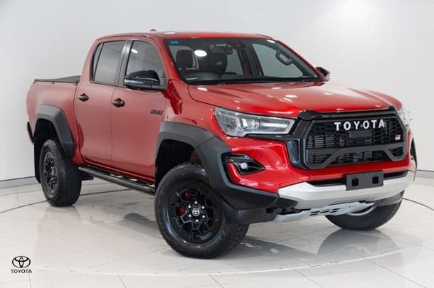2023 Toyota Hilux GR-S in Red
