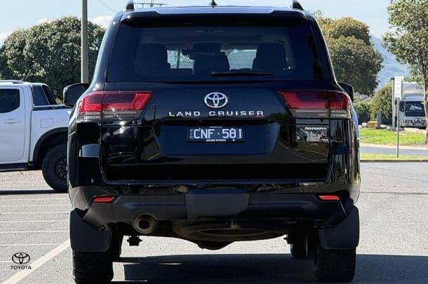 2023 Toyota Landcruiser Sahara in Black