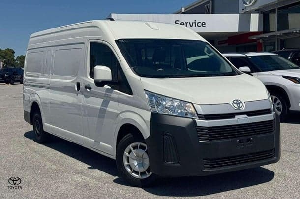 2022 Toyota Hiace SLWB in White