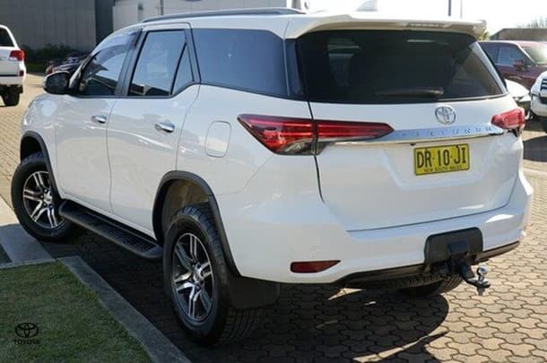 2022 Toyota Fortuner GXL in White