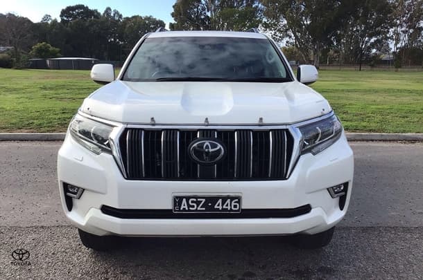 2018 Toyota Landcruiser Prado GXL in White