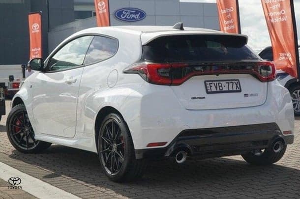2024 Toyota Yaris GR GTS in White