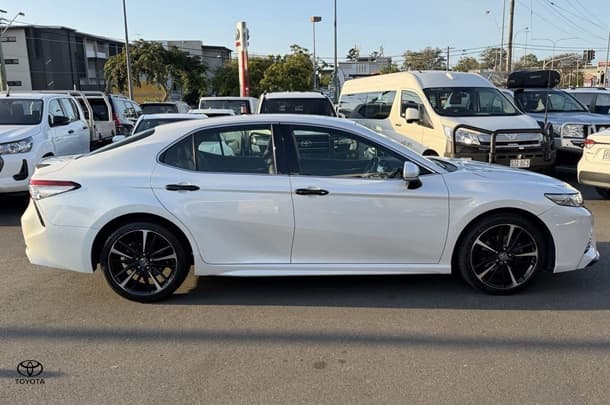 2019 Toyota Camry SX in White