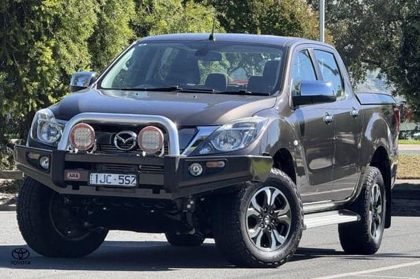 2017 Mazda BT-50 XTR in Amazon Grey