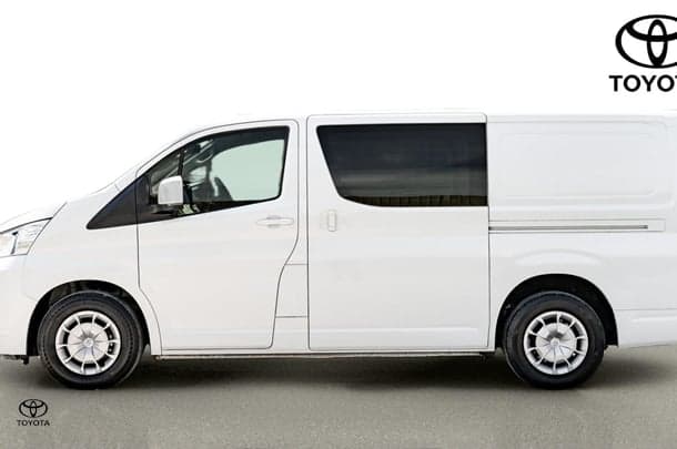 2023 Toyota Hiace LWB in White
