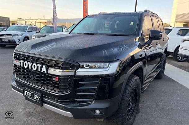 2023 Toyota Landcruiser GR-S in Black