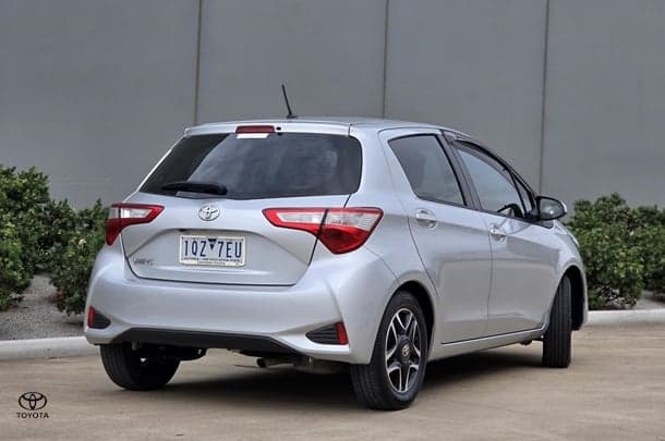 2019 Toyota Yaris Ascent in Silver