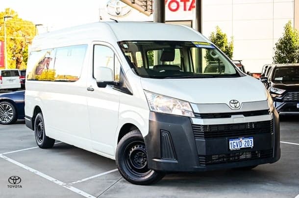 2019 Toyota Hiace Commuter in White