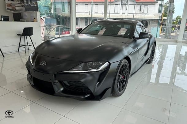 2025 Toyota Supra GR Track Edition in Black