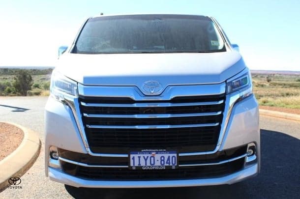 2021 Toyota Granvia Base in Silver