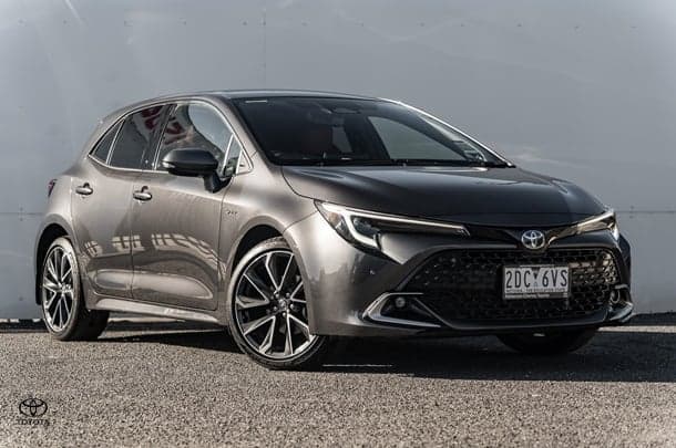 2025 Toyota Corolla ZR Hybrid in Grey