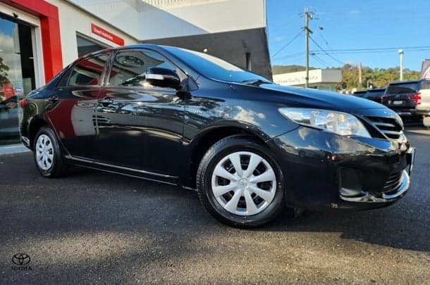 2010 Toyota Corolla Ascent in Black