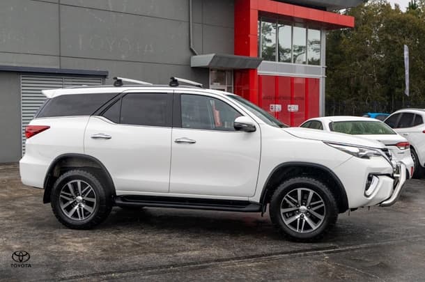 2018 Toyota Fortuner Crusade in White