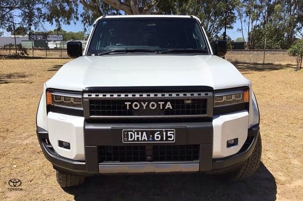 2024 Toyota Landcruiser Prado Altitude in White