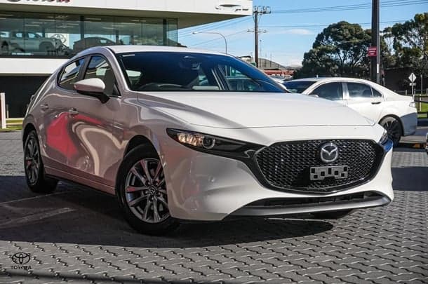 2024 Mazda 3 G20 Pure in White