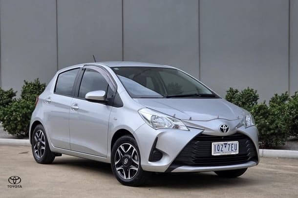 2019 Toyota Yaris Ascent in Silver