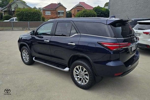 2022 Toyota Fortuner Crusade in Blue