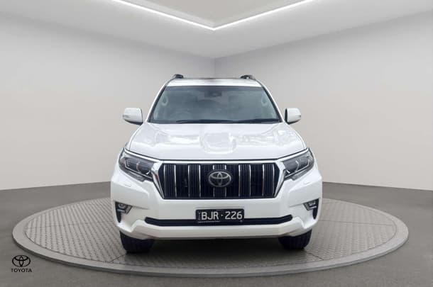 2019 Toyota Landcruiser Prado GXL in White