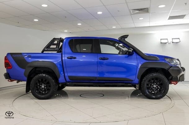2021 Toyota Hilux Rugged X in Blue