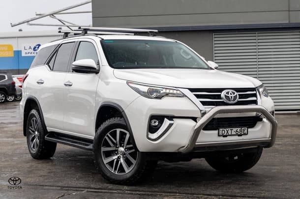 2018 Toyota Fortuner Crusade in White