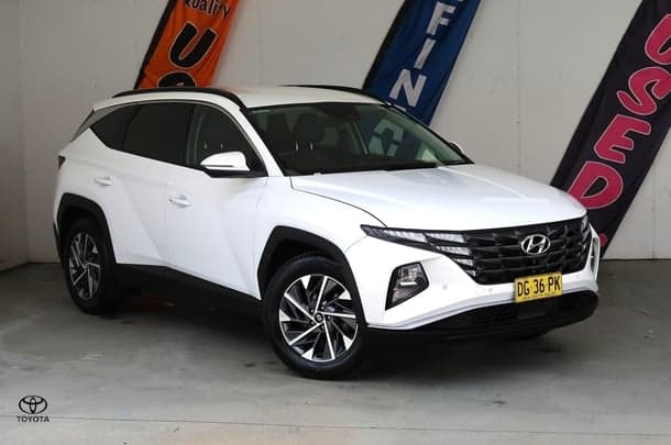 2023 Hyundai Tucson Elite in White