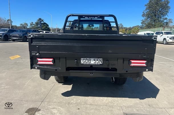 2025 Toyota Hilux Workmate in Black