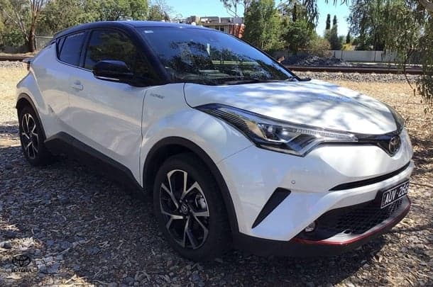 2018 Toyota C-HR Koba 2WD in Two Tone White