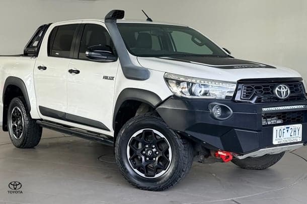 2018 Toyota Hilux Rugged X in White
