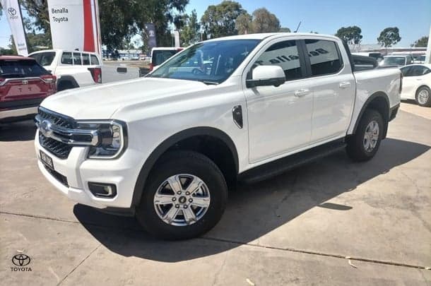 2025 Ford Ranger XLT in White