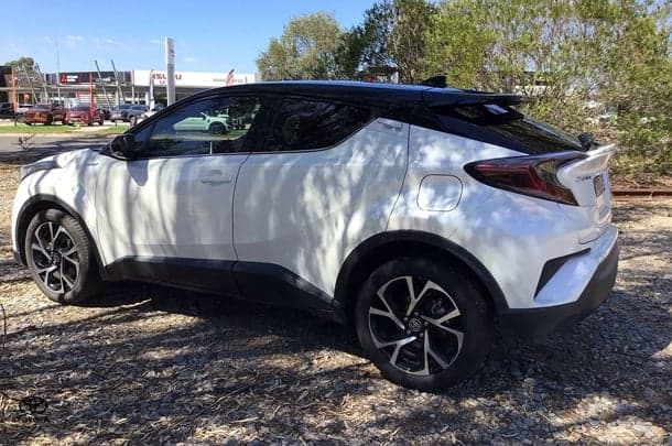 2018 Toyota C-HR Koba 2WD in Two Tone White