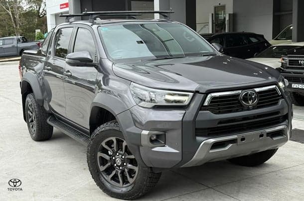 2023 Toyota Hilux Rogue in Silver