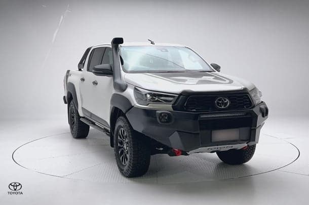 2021 Toyota Hilux Rugged X in White