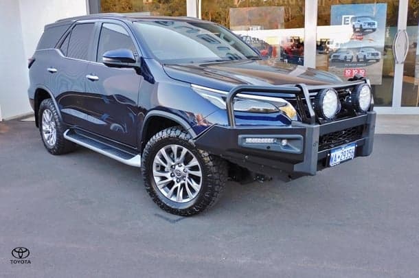 2024 Toyota Fortuner Crusade in Blue